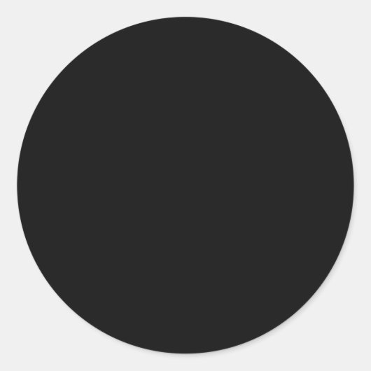 黒 ラウンドシール (正面)