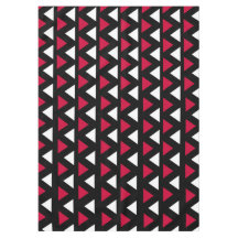 黒、三角赤と白形