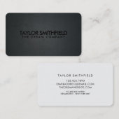 黒 名刺 (正面/裏面)