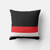 黒（境界線あり） + 2色あり クッション (裏面)