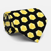 黒(多面体サイコロ) ネクタイ (ロール)