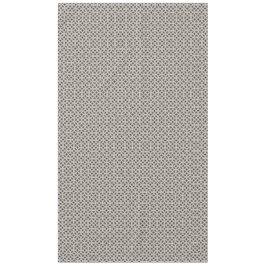 黒、灰色、緑のレトロ星型 テーブルクロス