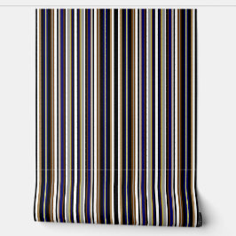 黒、灰色、青、白数々のストライプ色 壁紙