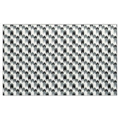 黒、灰色、黄色のシェブロン ファブリック (ヤード)