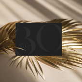 黒 | 現代的な30歳の誕生日パーティー　ありがとう サンキューカード