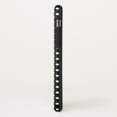 黒（白いドット） Case-Mate iPhoneケース (裏面/左)