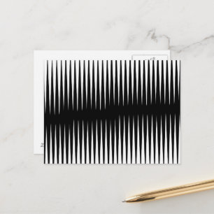 黒 – 白の周波数 ポストカード