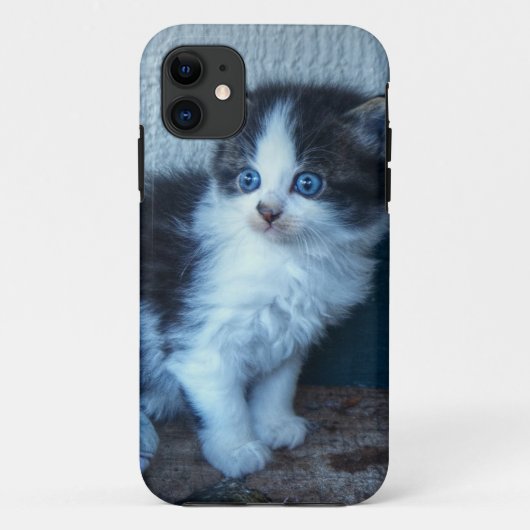黒+白の子猫 Case-Mate iPhoneケース (裏面)