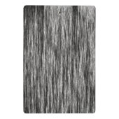 "黒/白の線のパターン" - ミニクリップボード (裏面)