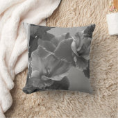 黒、白、グレーの装飾品 クッション (ブランケット)