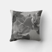 黒、白、グレーの装飾品 クッション (裏面)