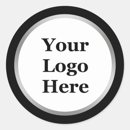 黒、白、シルバーフェイクロゴはこちら ラウンドシール (正面)