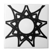 黒&白 タイル (正面)