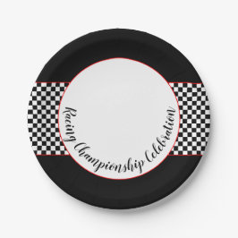 黒（白） ペーパープレート