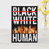 黒 白 人間 平等 アパレ 黒 歴史 月 カード (黄色い花)