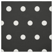 黒（白）水玉模様 ファブリック (見本)