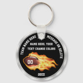 黒，白，灰色，格安サッカーの贈り物，サッカー キーホルダー (正面)