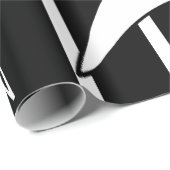 黒、白、赤のアーモダント ラッピングペーパー (ロールコーナー)