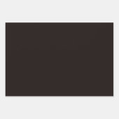 黒・白・赤のエリプティカル包装紙S ラッピングペーパーシート (正面3)