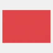 黒・白・赤のエリプティカル包装紙S ラッピングペーパーシート (正面2)