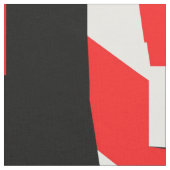 黒・白・赤のグラフィティ ファブリック (クローズアップ)