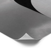 黒・白・赤ポスター ポスター (角)