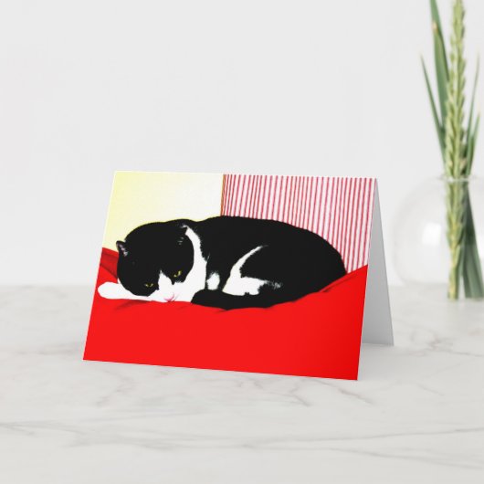 黒、白、赤 カード (正面)