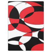 黒、白、赤 クリップボード (裏面)