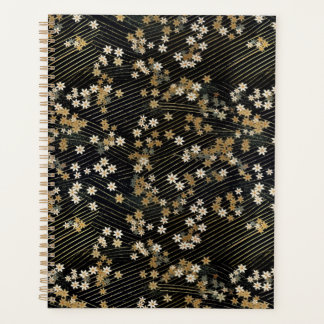 黒・白・金ゴールドフローラ千代上プランナー プランナー手帳