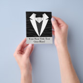 黒/白Tuxedo チラシ (手)