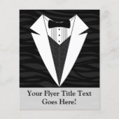 黒/白Tuxedo チラシ (正面)