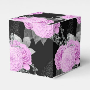 黒、紫、銀ゴシック フェイバーボックス