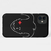 黒、赤、白MTJ Case-Mate iPhoneケース (裏面(横))
