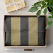 黒、金ゴールド、白ストライプ色 薄葉紙 (ギフト)