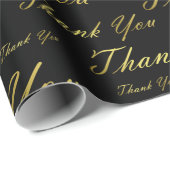 黒，金ゴールド，銀感謝してい,  +あなた，花，フローラ ラッピングペーパー (ロールコーナー)