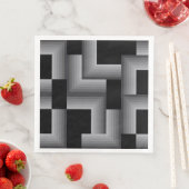 黒、銀、カッコいい、ユニークトレンディー (インサイチュ)