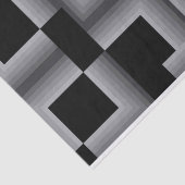 黒、銀、カッコいい、ユニークトレンディー 薄葉紙 (詳細)