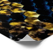 黒、黄色、グレーのpython ポスター (角)