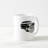 黒「57の遊牧民 コーヒーマグカップ (正面右)