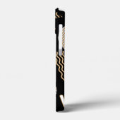 黒 Case-Mate iPhoneケース (裏面 / 左)