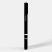 黒 Case-Mate iPhoneケース (裏面 / 右)