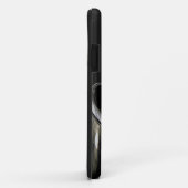 黒「Clintpix著57シボレー Case-Mate iPhoneケース (裏面/右)