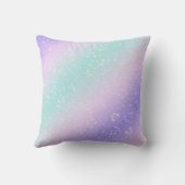 黒" PUGプリンセス"装飾用クッションパーソナライズされた。 クッション (裏面)