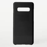 黒 SAMSUNG GALAXY S10 ケース<br><div class="desc">暗い、色無地の"黒"サムスンギャラクシーS10 ケース。この黒は真っ黒だ。クリック色を変える、またはパターンやデザインを追加するために「オン」に設定する。製品16進コード： #000000</div>
