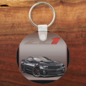 黒_ZL1 キーホルダー (正面)