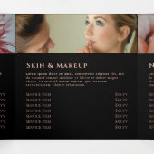 黒Agate 3折パンフレット 三つ折りカード (内部中)