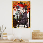 黒Butler Sebastian amp; amp; amp; amp; sky ポスター (キッチン)