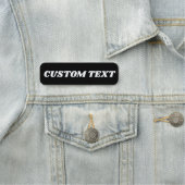 黒Create Your Own - Make It Your カスタムUser文字 名札 (インサイチュ)