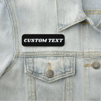 黒Create Your Own - Make It Your カスタムUser文字 名札