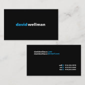 黒I 名刺 (正面/裏面)